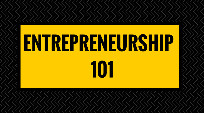 Entrepreneurship-101